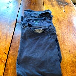 Men’s Largee Short Sleeve Tommy John Navy Shirt